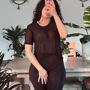 Sheer Mesh Top | ACTIVE USA